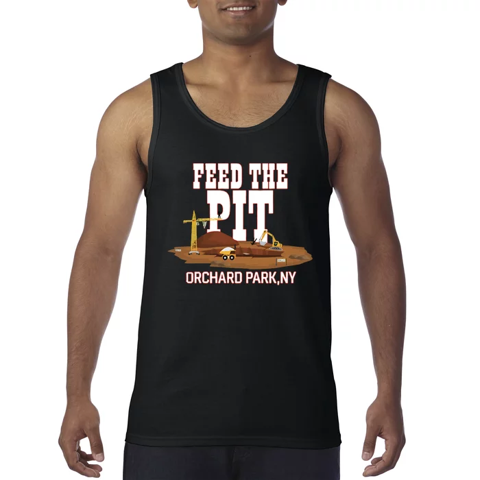 Buffaclothes Feed The Pit Orchard Park Ny Tank Top