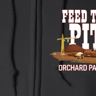 Buffaclothes Feed The Pit Orchard Park Ny Full Zip Hoodie