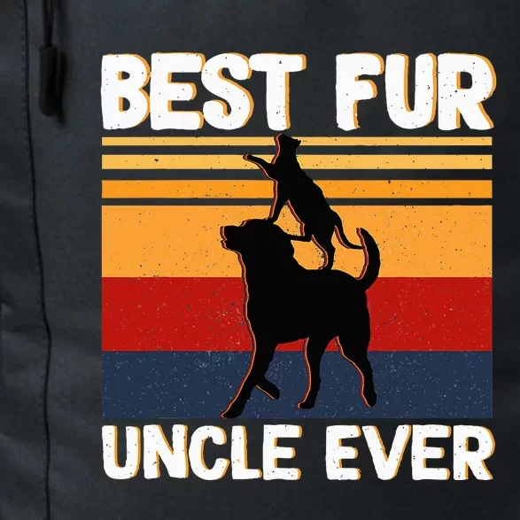 Best Fur Uncle Ever Dog And Cat Owner Daily Commute Backpack