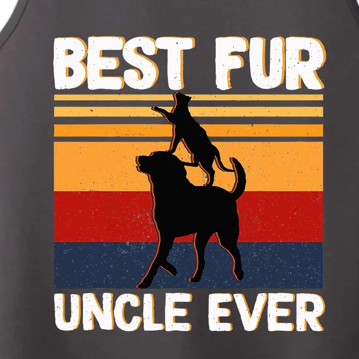 Best Fur Uncle Ever Dog And Cat Owner Performance Tank