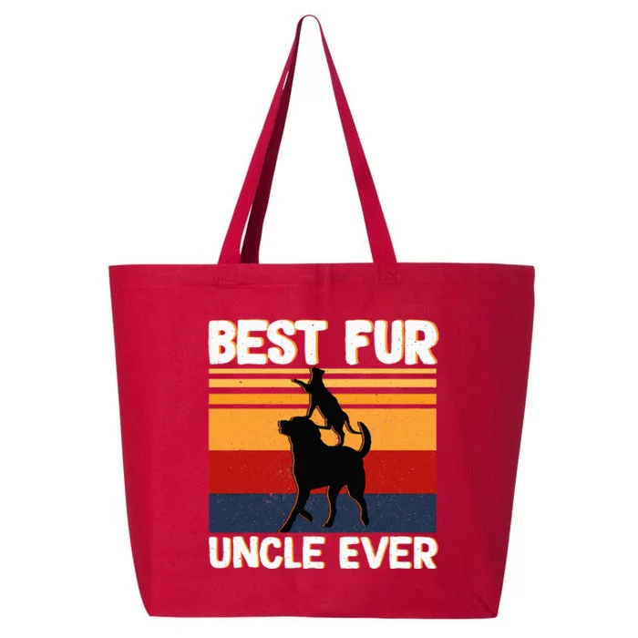 Best Fur Uncle Ever Dog And Cat Owner 25L Jumbo Tote