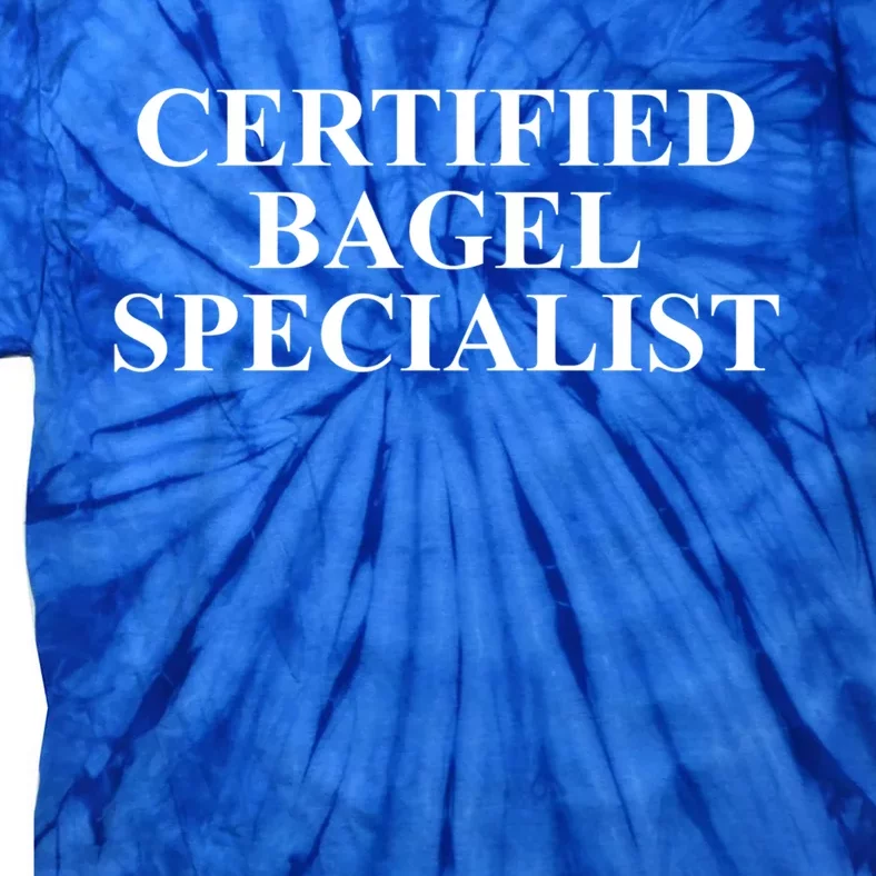 Bagel Funny Unique Bagels Lover Design Gift Tie-Dye T-Shirt