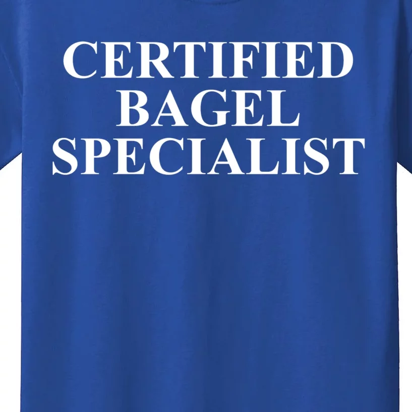 Bagel Funny Unique Bagels Lover Design Gift Kids T-Shirt