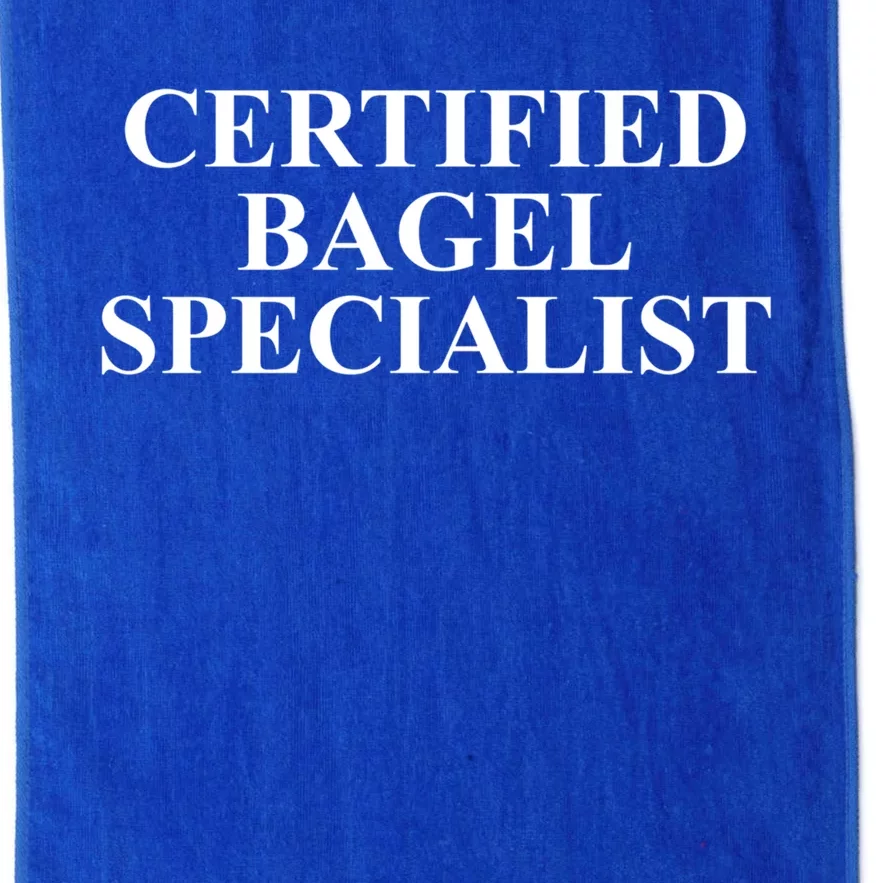 Bagel Funny Unique Bagels Lover Design Gift Platinum Collection Golf Towel