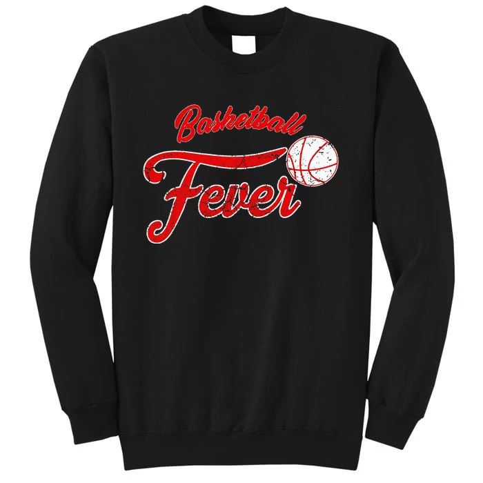 Basketball Fever Women Basketball Tall Sweatshirt