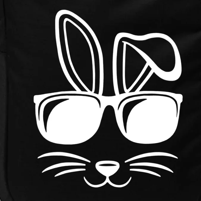 Bunny Face With Sunglasses Easter Day Impact Tech Backpack