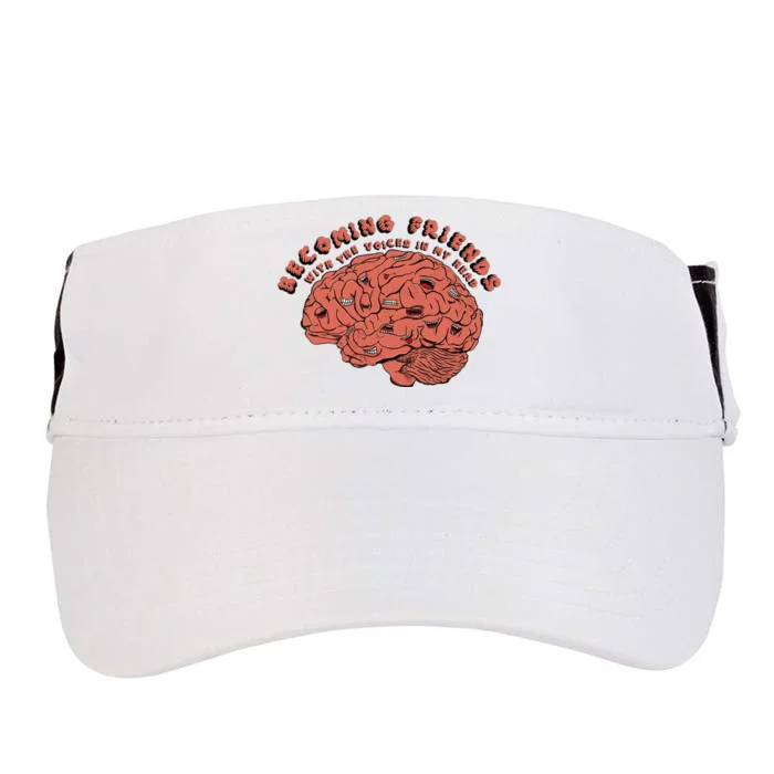 Becoming Friends with The Voices in My Head Adult Drive Performance Visor