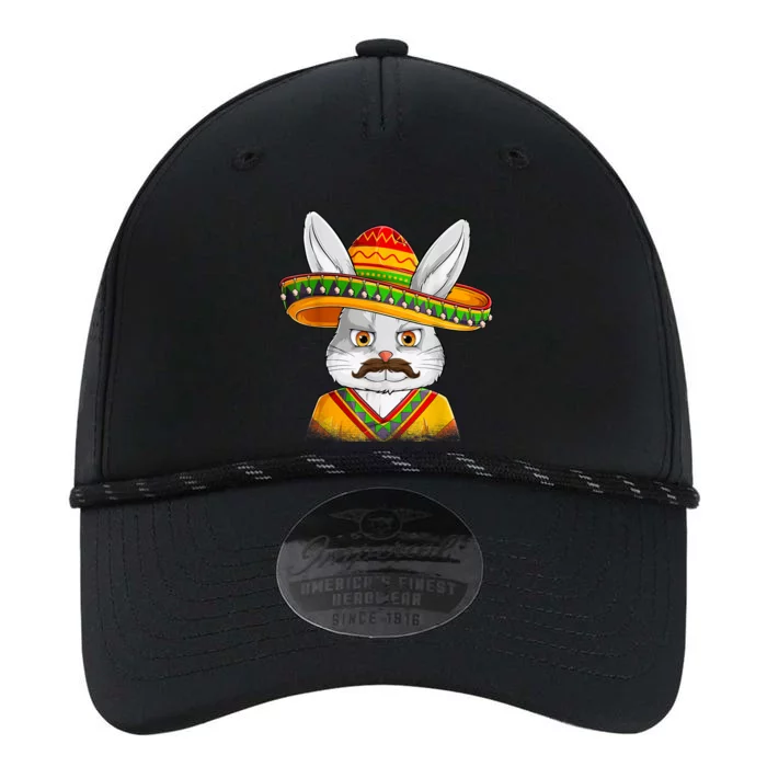 Bunny Face With Sombrero Men Easter Day Performance The Dyno Cap