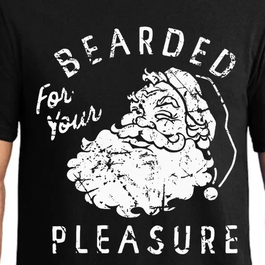 Bearded For Your Pleasure Funny Christmas Pajama Set