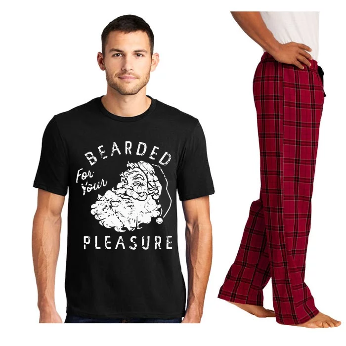 Bearded For Your Pleasure Funny Christmas Pajama Set