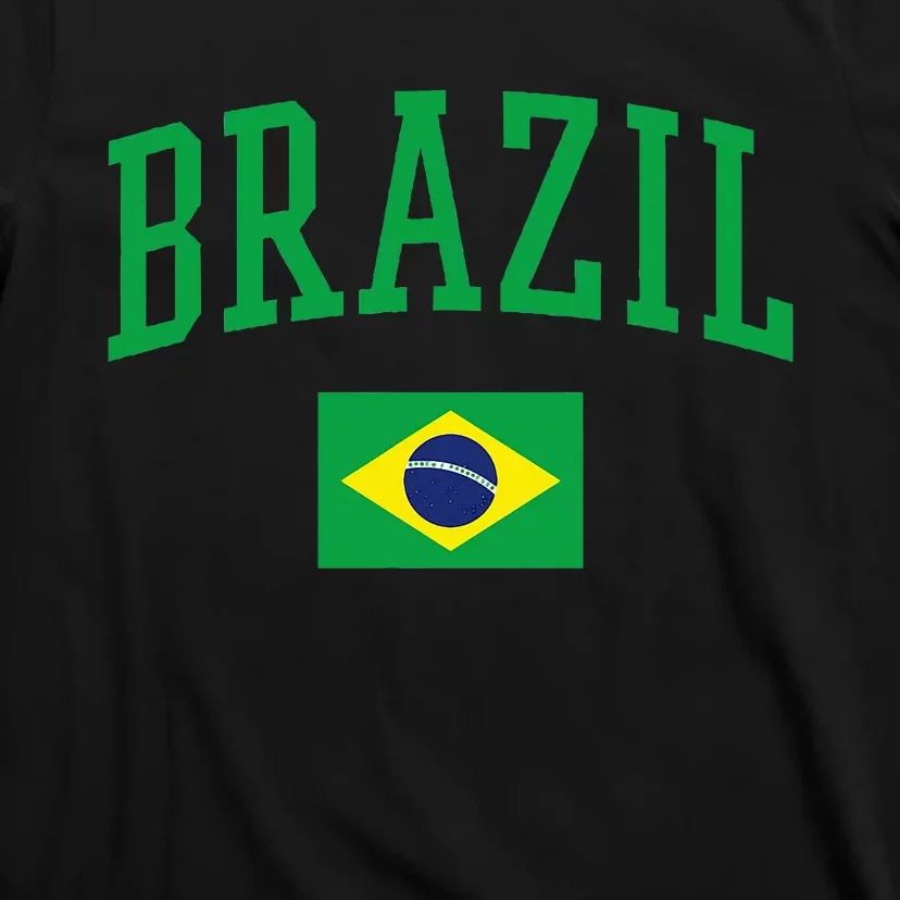 Brazil Flag Yellow T-Shirt