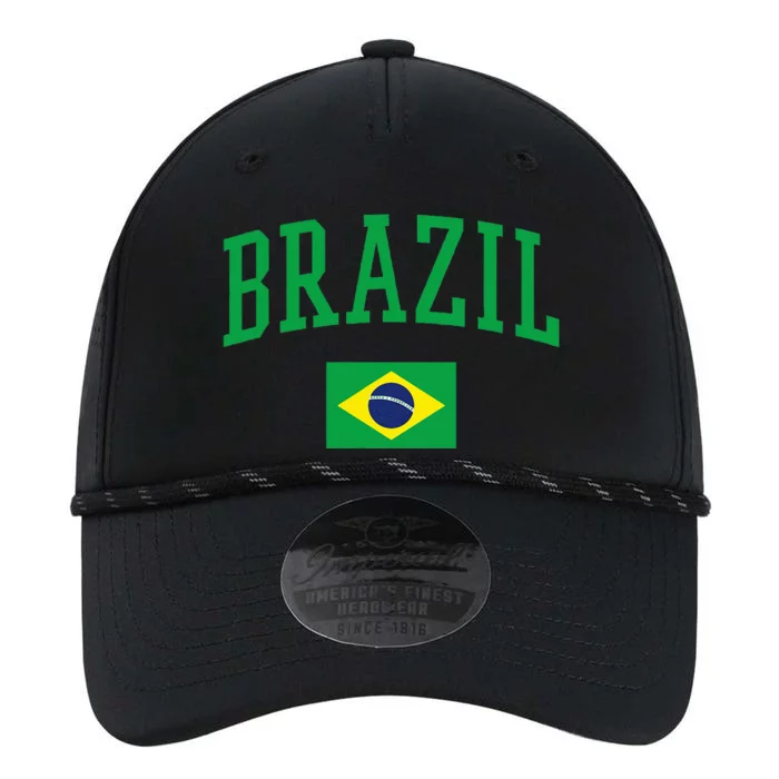 Brazil Flag Yellow Performance The Dyno Cap