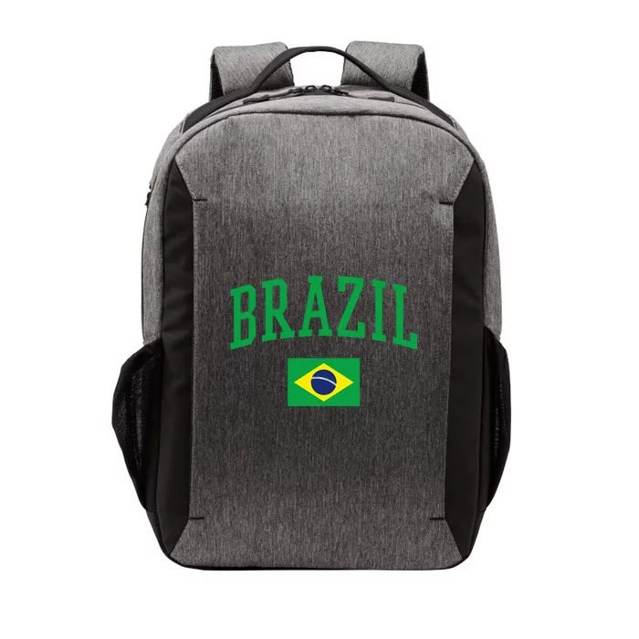 Brazil Flag Yellow Vector Backpack