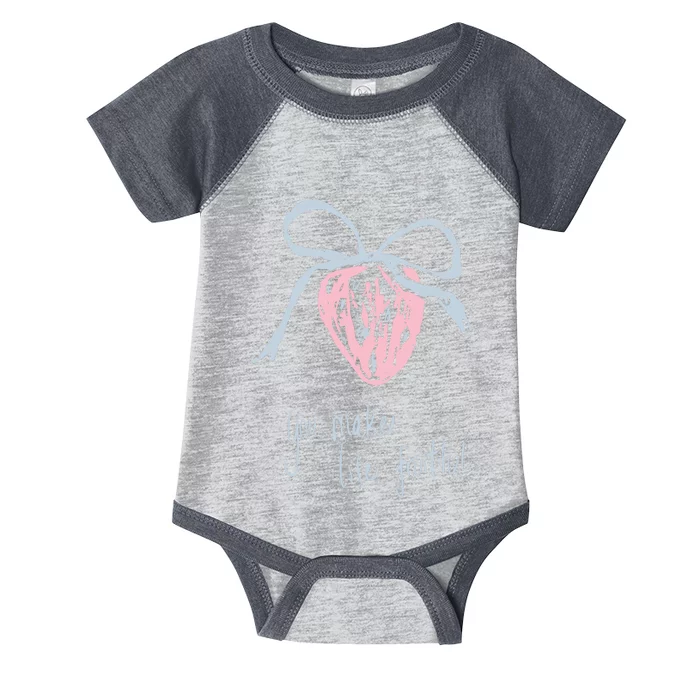 Berry Fruitful You Make Life Fruitful Infant Baby Jersey Bodysuit