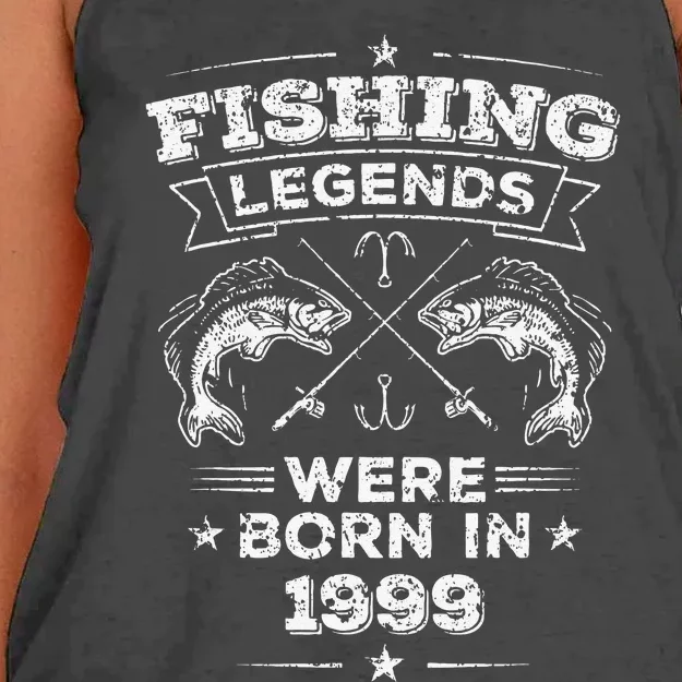 Birthday Gifts 24 Years Old Gift For Daughter 1999 Women's Knotted Racerback Tank