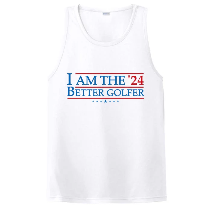 Better Golfer 2024 Election Campaign Political Golf Player Performance Tank