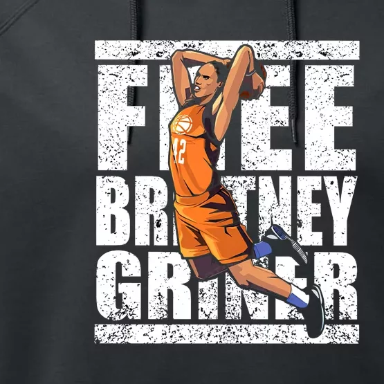 Brittney Griner 24 We Are BG Free Brittney Griner Basketball Performance Fleece Hoodie