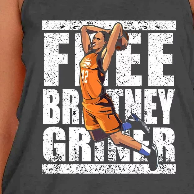 Brittney Griner 24 We Are BG Free Brittney Griner Basketball Women's Knotted Racerback Tank