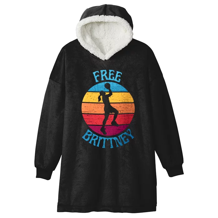 Brittney Griner 24 We Are BG Free Brittney Griner Basketball Retro Vintage Hooded Wearable Blanket