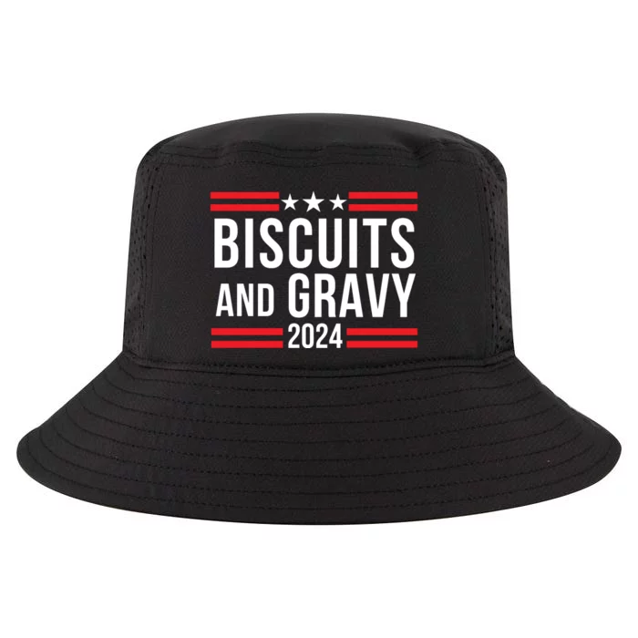 Biscuits & Gravy 2024 Foodie Southern Breakfast Food Lover Breakfast Lovers Cool Comfort Performance Bucket Hat