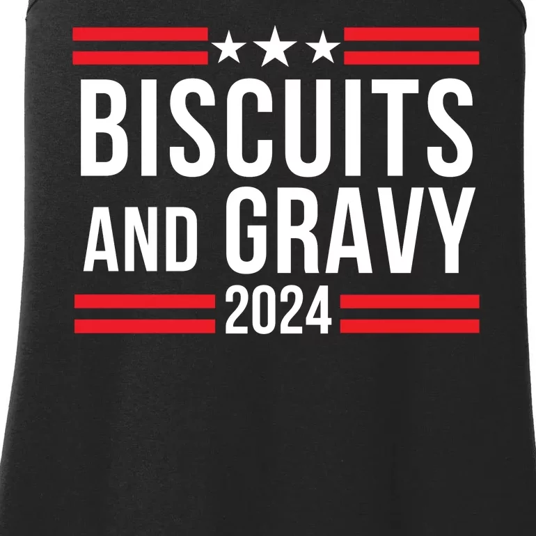 Biscuits & Gravy 2024 Foodie Southern Breakfast Food Lover Breakfast Lovers Ladies Essential Tank