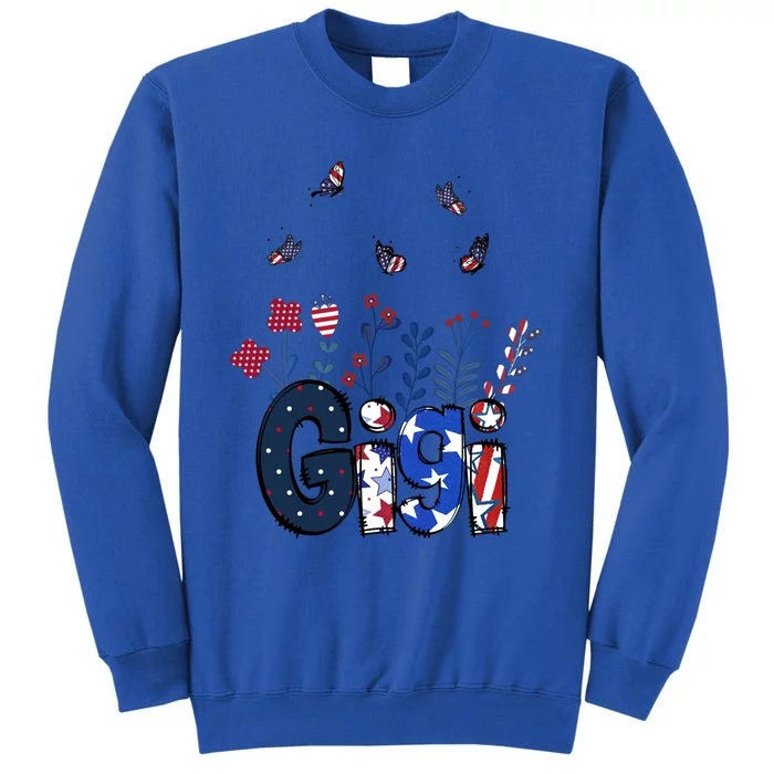 Butterflies Gigi 4th Of July Happy Usa Independence Christm Gift Sweatshirt