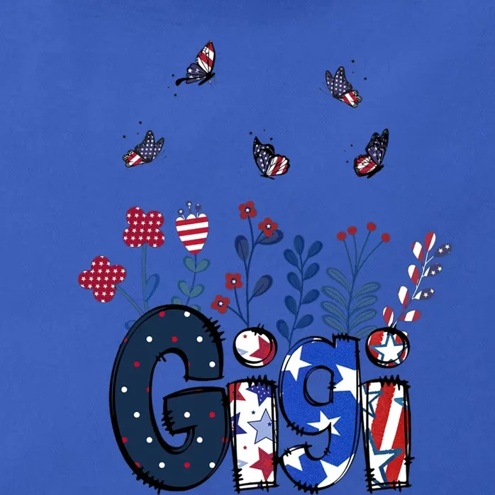 Butterflies Gigi 4th Of July Happy Usa Independence Christm Cool Gift Zip Tote Bag