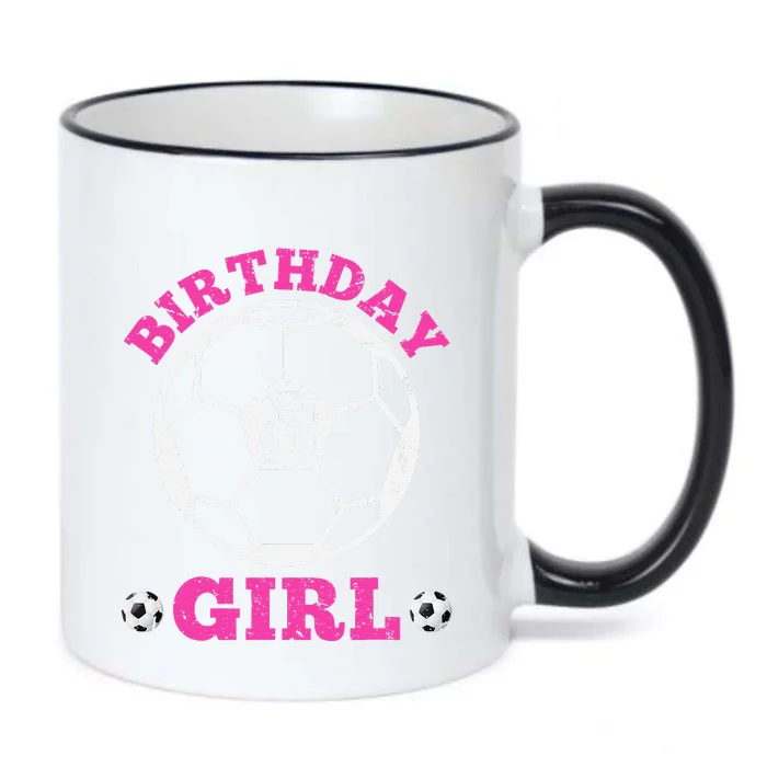 Birthday Girl 8th Soccer Players 8 Years Old Lover Team Cool Black Color Changing Mug