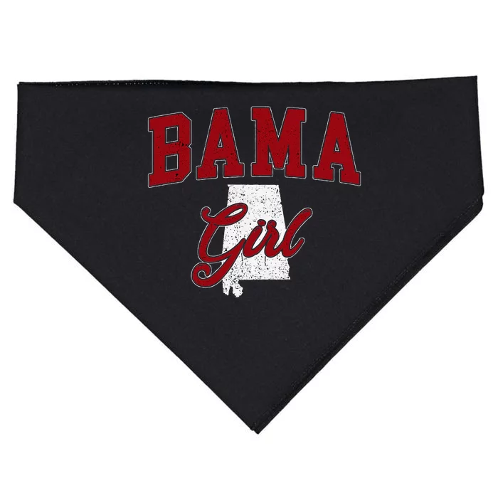 Bama Girl Alabama Pride For Women And Kidsgreat USA-Made Doggie Bandana