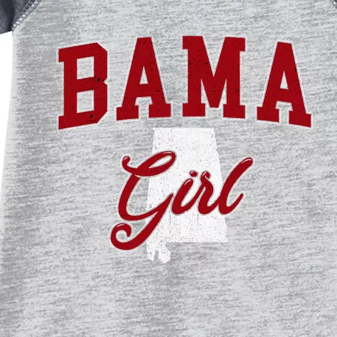 Bama Girl Alabama Pride For Women And Kidsgreat Infant Baby Jersey Bodysuit