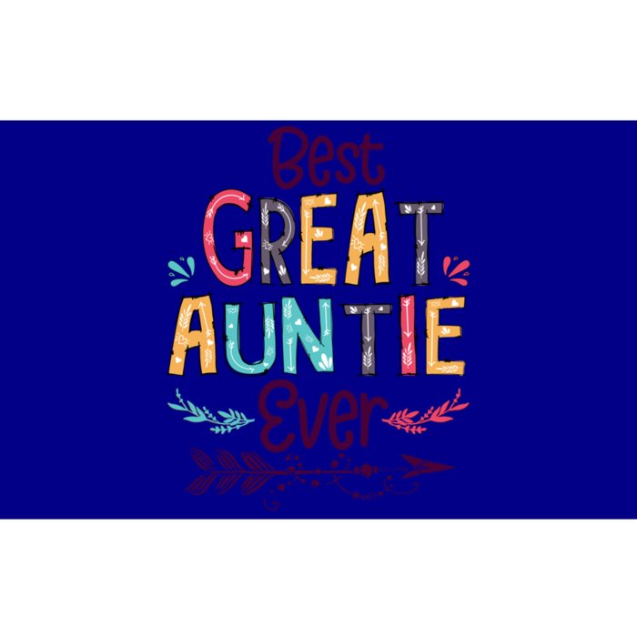 Best Great Auntie Ever Cute Arrow Family Blessing Meaningful Gift Bumper Sticker