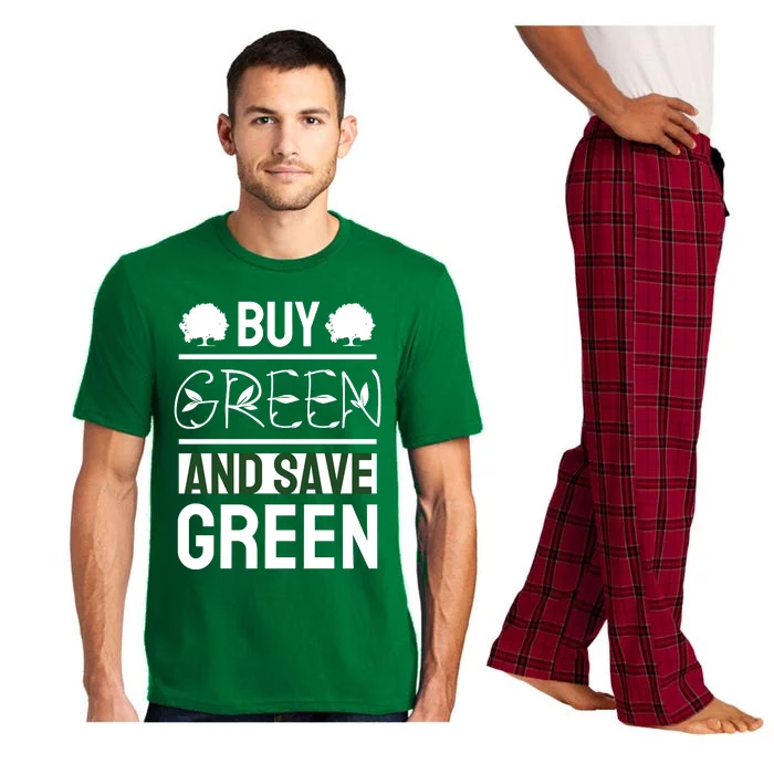 Buy Green And Save Green Pajama Set