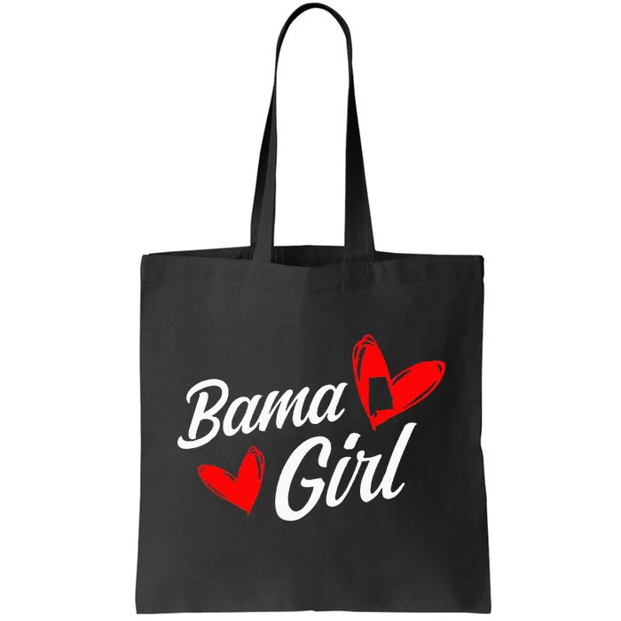 Bama Girl Alabama Love Home State Tote Bag