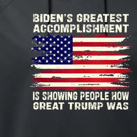 BidenS Greatest Accomplishment Is Showing 2024 Performance Fleece Hoodie