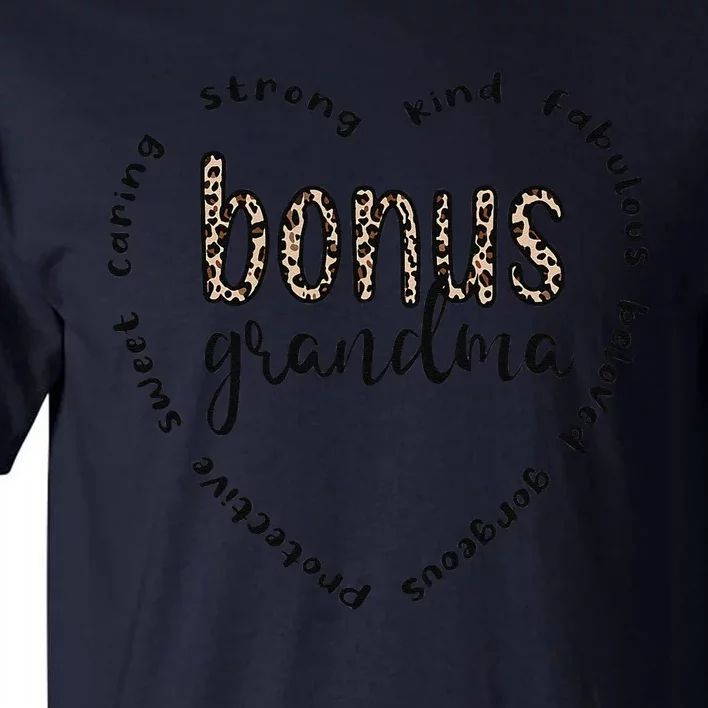 Bonus Grandma Appreciation Best Bonus Grandmother Cute Tall T-Shirt