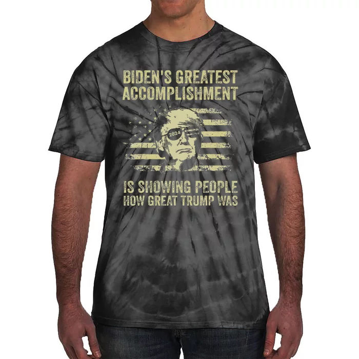 BidenS Greatest Accomplishment Is Showing Trump 2024 Tie-Dye T-Shirt