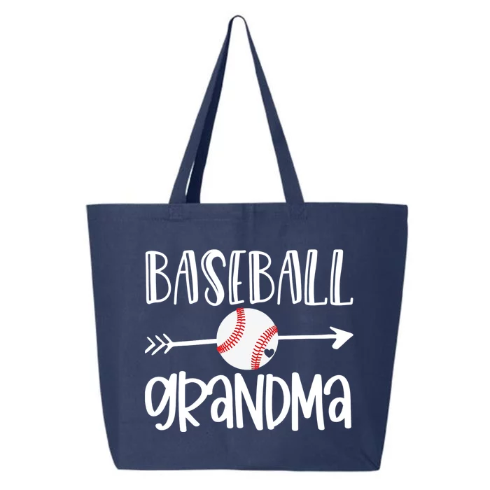 Baseball Grandma Arrow 25L Jumbo Tote