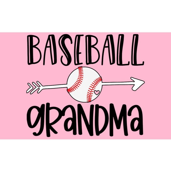 Baseball Grandma Arrow Bumper Sticker