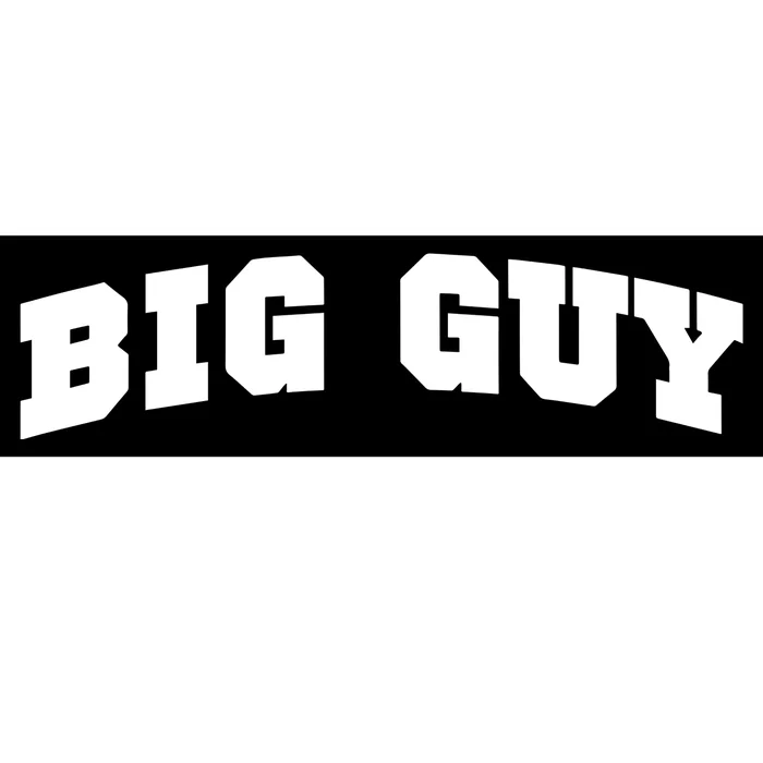 Big Guy Academy Bumper Sticker