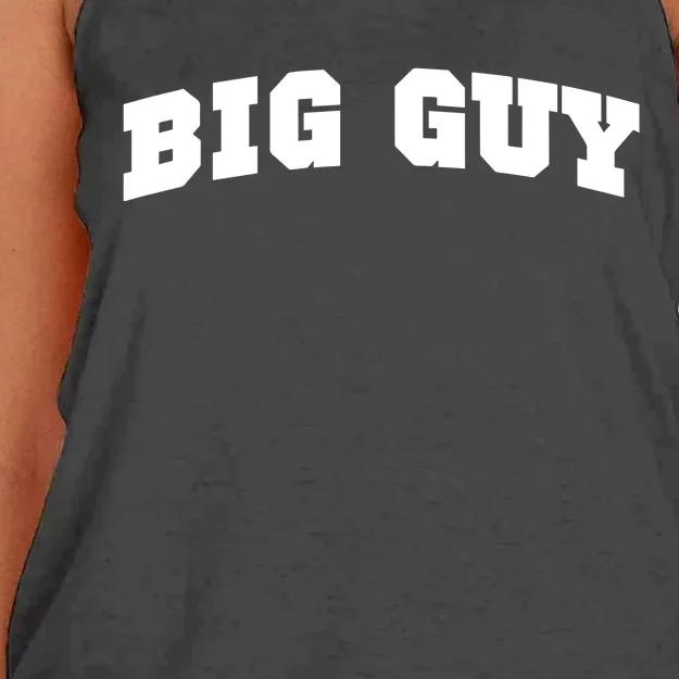 Big Guy Academy Women's Knotted Racerback Tank