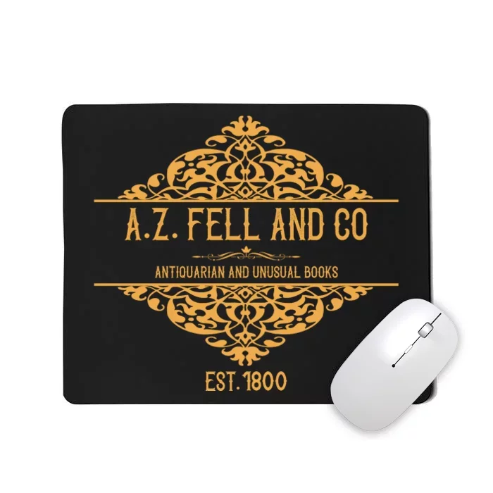 Bookish Gift A.Z. Fell And Co Antiquarian And Unusual Books Mousepad