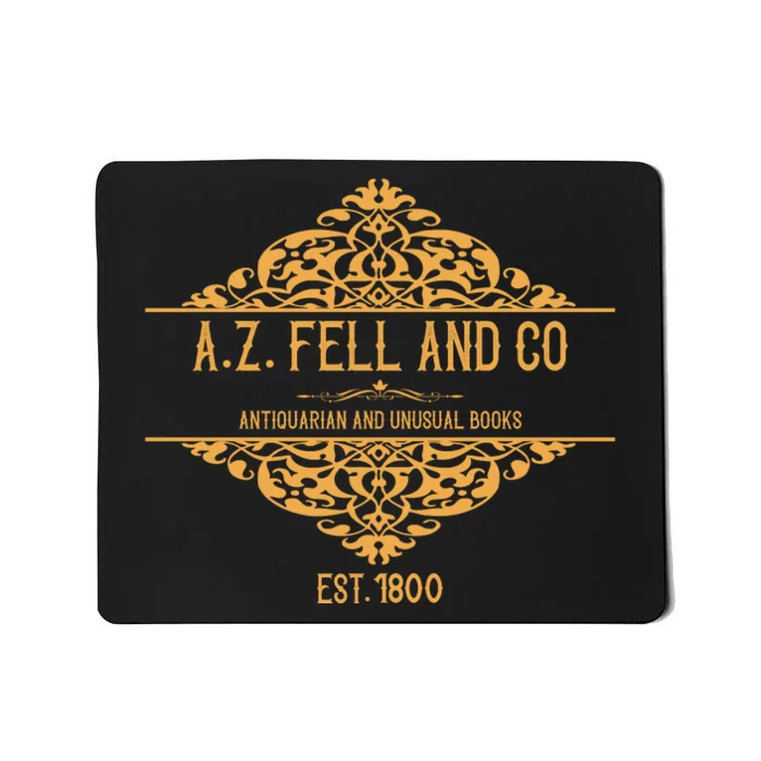 Bookish Gift A.Z. Fell And Co Antiquarian And Unusual Books Mousepad