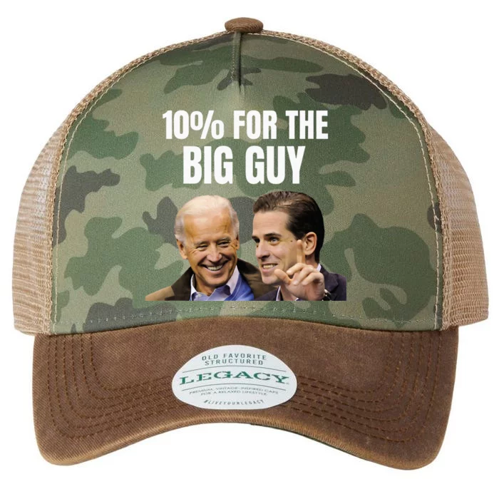 Big Guy Anti-Joe Biden funny president Legacy Tie Dye Trucker Hat