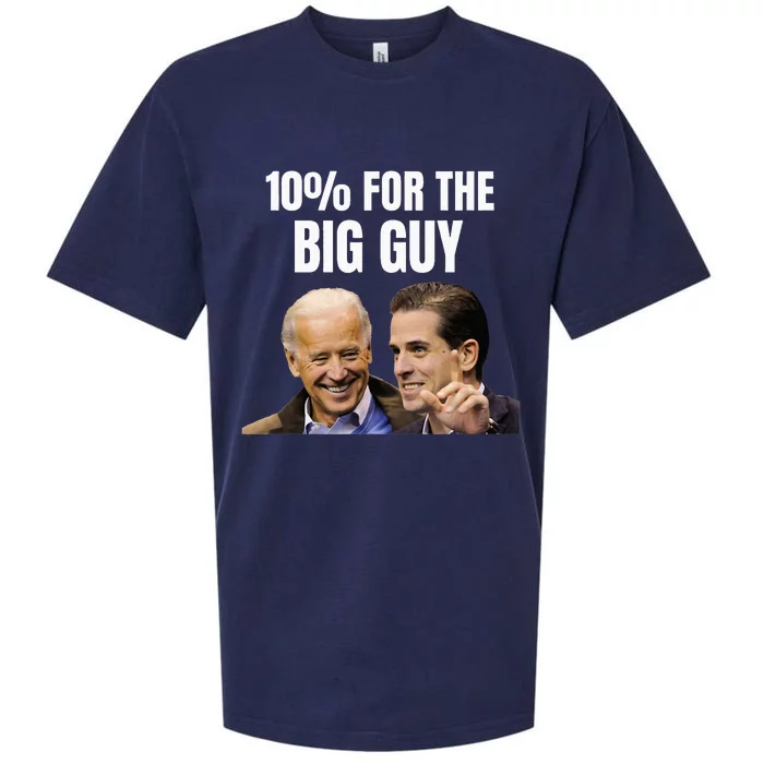 Big Guy Anti-Joe Biden funny president Sueded Cloud Jersey T-Shirt