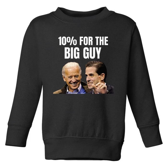 Big Guy Anti Joe Biden Toddler Sweatshirt