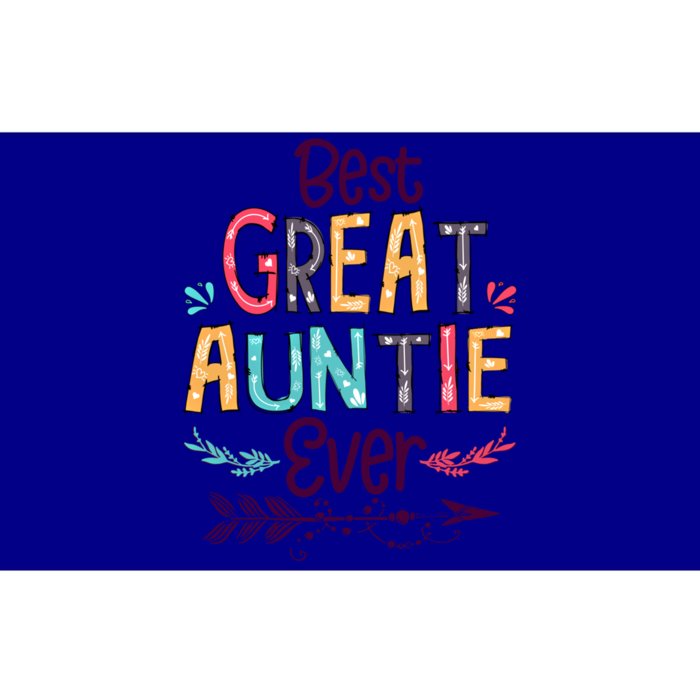 Best Great Auntie Ever Cute Arrow Family Blessing Gift Bumper Sticker