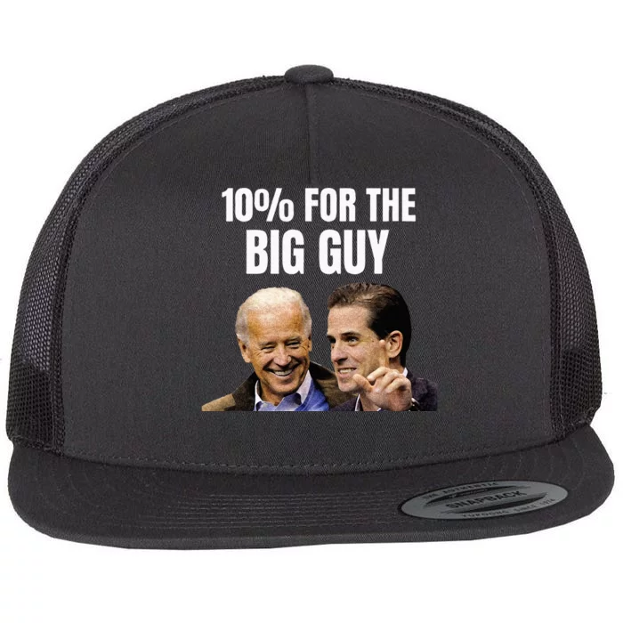 Big Guy Anti Joe Biden Flat Bill Trucker Hat