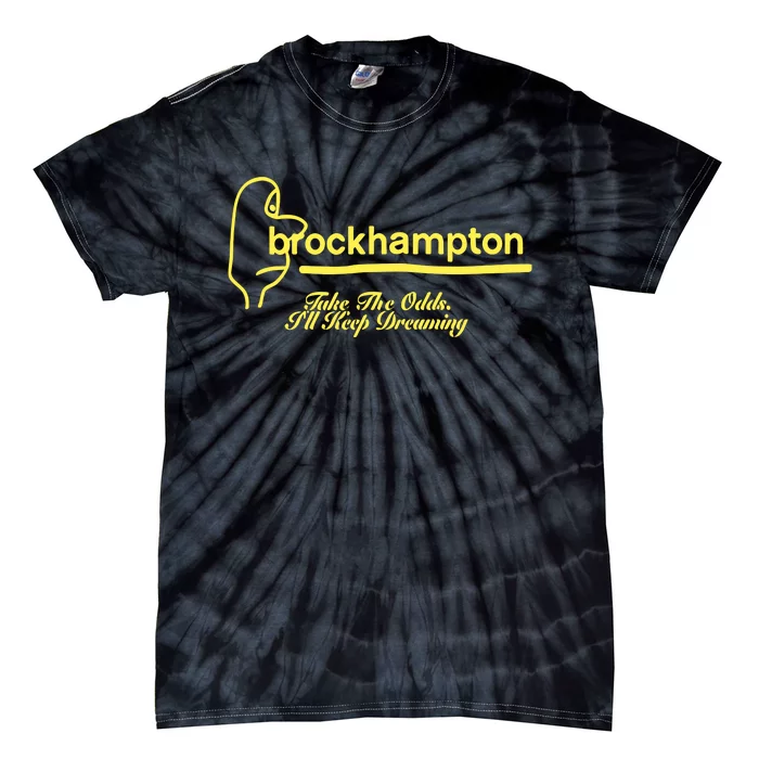 Brockhampton Ginger Anniversary Take The Odds ILl Keep Dreaming Tie-Dye T-Shirt