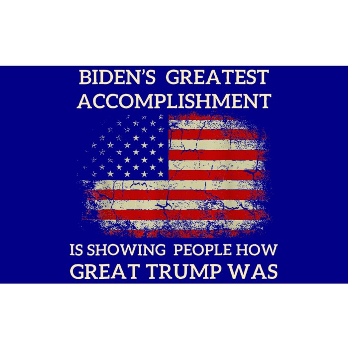 Bidens Greatest Accomplishment Is Showing Bumper Sticker