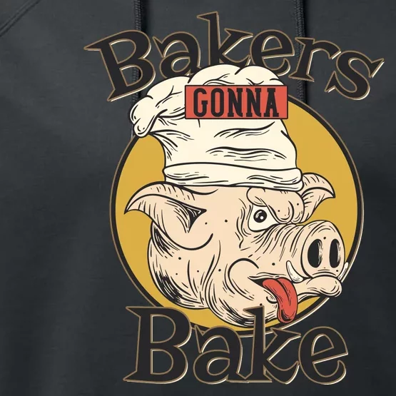 Bakers Gonna Bake Performance Fleece Hoodie